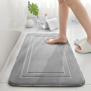 Hot Bán Đơn Giản Kháng Không Khí Bẩn Cashmere Non-Slip Thấm Phòng Tắm <span class=keywords><strong>Mat</strong></span> - Product Image 1