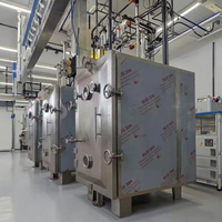 Cilindro de acero inoxidable de la serie YZG, horno secador de bandeja al vacío para alimentos, motor PLC certificado ISO para la industria de la construcción, secado de levadura