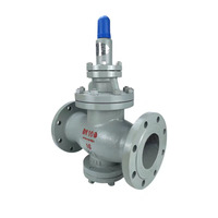 Vanne de réduction de pression hydraulique COVNA à diaphragme, à commande pilote, en acier inoxydable, multi-températures, avec bride de 3 pouces