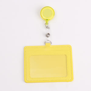 Juego de Tarjeteros de Cuero PU con Hebilla Telescópica, Porta Identificación y Tarjetas de Nombre Fácil de Abrir para Tarjetas de Crédito - Product Image 4