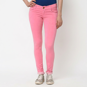Tight High Waisted <b>Elastic</b> <b>Waist</b> Women's <b>Jeans</b> Casual Pants Cotton Polyester Winter Spring XXL Dream - Product Image 1