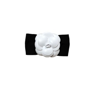 <span class=keywords><strong>Pull</strong></span> en tricot de style décontracté <span class=keywords><strong>à</strong></span> double usage de haute qualité pour femmes, en polyester/coton anti-boulochage d'hiver, avec pendentif fleur de camélia de 8 cm - Product Image 4