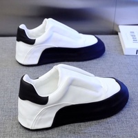 Nouvelles chaussures de sport décontractées en cuir respirant à semelle souple pour la course et les voyages – Vente en gros fabricant