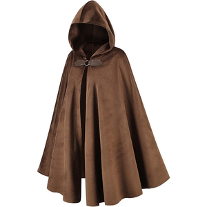 Capa con Capucha de Gamuza de Ciervo Medieval para Adultos y Niños, Disfraz Retro de Guerrero para Halloween, Cosplay - Product Image 6