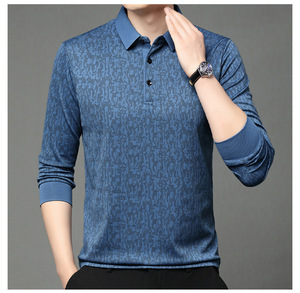<span class=keywords><strong>Polo</strong></span> a maniche lunghe da <span class=keywords><strong>uomo</strong></span> <span class=keywords><strong>taglie</strong></span> <span class=keywords><strong>forti</strong></span>, con risvolto, alla moda, casual e versatile - Abbigliamento <span class=keywords><strong>uomo</strong></span> - Product Image 1