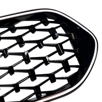 Pour BMW Série 2 F44 2021-2024, remplacement de la calandre avant de style météore éclairée par LED