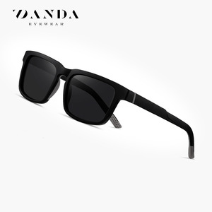 Danda <b>Sunglasses</b> S12110 Black TR90 <b>Square</b> Frame Polarized UV400 Men Outdoor - Product Image 1