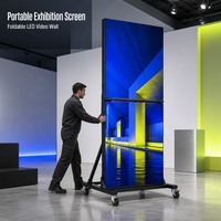 Layar Video LED Lipat P2.6 Portabel dengan Kecerahan 1200 cd dan Garansi 2 Tahun untuk Acara Pameran Dalam Ruangan