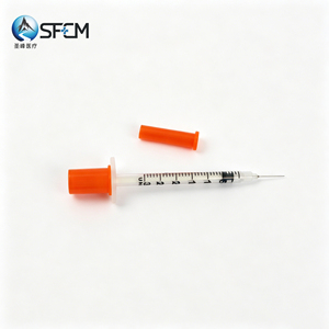 Medical Grade Disposable Insulin Syringe 0.3ml 0.5ml 1ml for Safe <strong>Diabetic</strong> <strong>Injection</strong> Use - Product Image 5