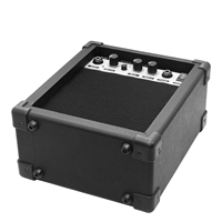 Amplificateur combo pour basse 10 watts avec sortie casque et interrupteur haute/basse pour la pratique à domicile ou en chambre