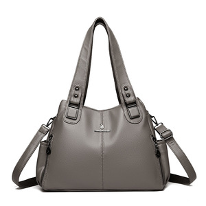 Bolsos cruzados de diseño de moda, bolsos de hombro de cuero PU de alta calidad, bolsos de mano casuales de lujo para mujer - Product Image 1