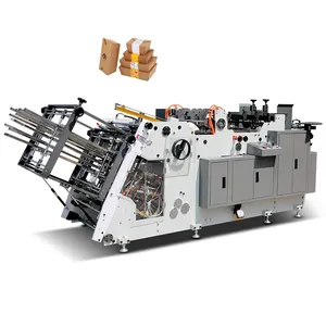 top quality high performance burger box making machine automatic cake box making machine