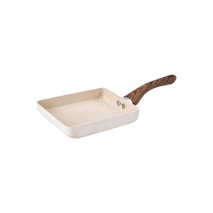 Square Nonstick Tamagoyaki Frying <b>Pan</b> With Wooden Handle For Breakfast Cooking - Product Image 3
