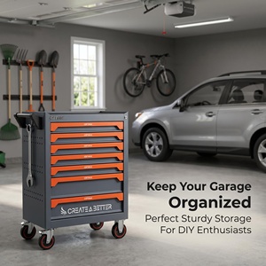 Commercial Display Cold Rolled Steel Tool Chest Universal Specification Wear-resistant Casters <b>Lockable</b> Rolling <b>Cabinet</b> - Product Image 2