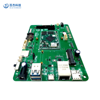 Placa de Desarrollo HelperBoard A523 Linux SOM Octa-core Cortex-A55 con Expansión de Puertos Enriquecida LVDS/MIPI/RGB/eDP para Panel Táctil LCD