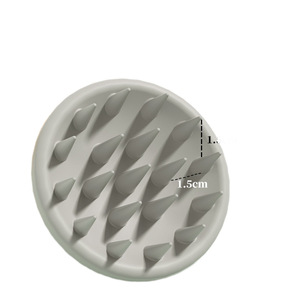Silicone Scalp <b>Massage</b> Hair Brush 1.5cm Spikes For <b>Head</b> Relief And Cleaning - Product Image 1