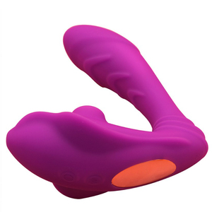 Purple USB <b>Rechargeable</b> Vaginal <b>Vibrator</b> Sex Toy Adult Stimulation Toy - Product Image 5