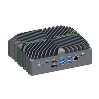 Mini PC Fanless 8 ports LAN Firewall N3281 Intel 14e génération I5 125U Mini BOX PC pour applications réseau de passerelle