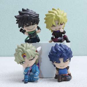 Juego de 4 Figuras de Acción de Anime Estilo Japonés, Jojo, Joseph <span class=keywords><strong>Joestar</strong></span>, Esidisi, Mini Figuras Coleccionables - Product Image 2