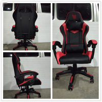 Chaise de jeu pivotante moderne Silla Gamer, chaise de bureau ergonomique, chaise de jeu ergonomique réglable