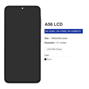 Pantalla Táctil OLED de 6.7'' para Teléfono Móvil, Digitalizador, Ensamblaje para A56 5G A566B A566E A566B/DS, 1 Año de Garantía, ¡Oferta! - Product Image 3