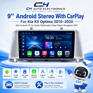 Estéreo <span class=keywords><strong>Android</strong></span> <span class=keywords><strong>de</strong></span> 9'' con Carplay <span class=keywords><strong>para</strong></span> Kia K5 2010-<span class=keywords><strong>2020</strong></span>, Radio <span class=keywords><strong>de</strong></span> Auto <span class=keywords><strong>Android</strong></span> 15 2Din, <span class=keywords><strong>Reproductor</strong></span> Multimedia <span class=keywords><strong>de</strong></span> Video, Navegación GPS - Product Image 4