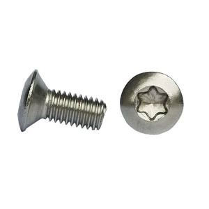 Viti di Sicurezza Torx a Testa Svasata Ovale in Acciaio Inox 304 di Alta Qualità - Product Image 1