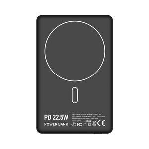 <span class=keywords><strong>Prix</strong></span> de gros du fabricant 5000mah Power Bank Banque d'alimentation magnétique sans fil portable pour téléphone - Product Image 1