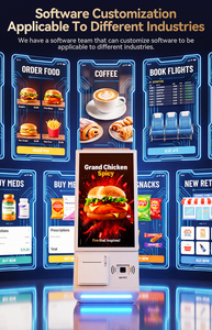 Kiosco de Autoservicio USW Todo en Uno con Pantalla Táctil Capacitiva de 11.6/15.6 Pulgadas, Android Mini, para <span class=keywords><strong>Restaurante</strong></span>/Cafetería/Tienda - Product Image 3