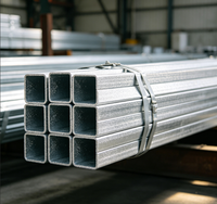 Tube carré galvanisé ERW 1"x1" 2"x2" 4"x4" 20ft, tube en acier à paroi épaisse 2x3 pouces pour construction, clôture, soudage ASTM
