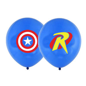 40 pièces/paquet Ballons en latex imprimés de super-héros <span class=keywords><strong>Avengers</strong></span> de 12 pouces de haute qualité, écologiques, pour la fête des mères, les anniversaires d'adultes - Product Image 6