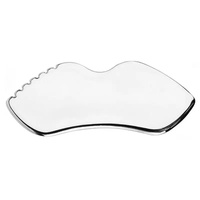 Grattoir facial en acier inoxydable de gros, outil de beauté, grande taille, soin professionnel de la peau, grattoir Gua Sha, utilisation en salon et à domicile