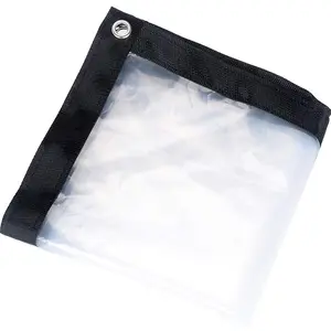 Couverture de bâche transparente imperméable bâche transparente tente abri Camping couverture plastique paillis Film Agriculture