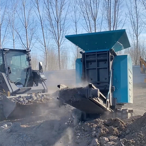 Leking mini điện thoại di động máy nghiền hàm xây dựng chất thải Máy Nghiền Bê tông với Crawler có thể gập lại máy nghiền - Product Image 3