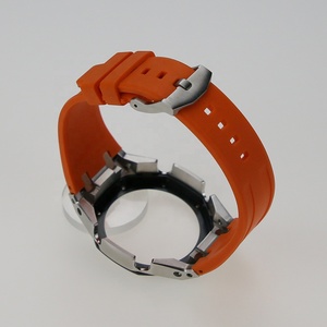 Nuevo caucho suave de silicona naranja con cubierta de cabeza de caja de acero inoxidable 316L Mods GA2100 Kit - Product Image 3