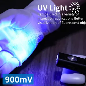 TrustFire MINIX3 grüne Laser-Taktische Taschenlampe 4000 K Hochwasser-Torch wasserdicht 365 NM UV-Licht
