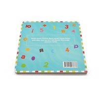 Libro Educativo de Cartón en Inglés para Niños, Aprendizaje de Colores y Números, Servicio de Impresión de Libros Infantiles