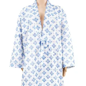 Kimono non tissé jetable de peignoir/manteau de beauté pour le massage/station thermale Kimono jetable