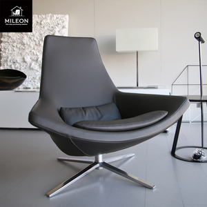 <span class=keywords><strong>Fauteuil</strong></span> simple nordique, moderne, en <span class=keywords><strong>cuir</strong></span> et tissu, avec accoudoirs bas, nouveau design, pour hôtel, salon, <span class=keywords><strong>fauteuil</strong></span> inclinable de détente - Product Image 2