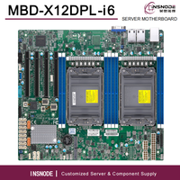 Carte mère de serveur MBD-X12DPL-i6 à double socket LGA-4189 pour processeurs Intel Xeon Scalable de 3e génération C621A 8DIMM DDR4 4PCIe4.0 ATX IPMI M.2
