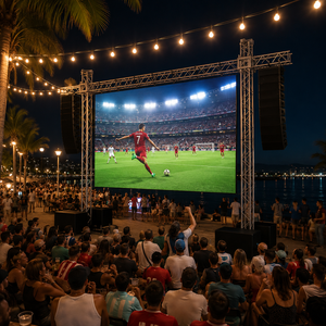 Pantalla LED de Alta Resistencia para Pared, Pantalla Económica para la Copa Mundial, Estructura de Soporte para Alquiler y Construcción de Escenarios - Product Image 4
