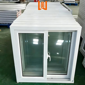 Nouvelle Fenêtre <span class=keywords><strong>Coulissante</strong></span> Haute Sécurité, Petit Format, Horizontale, en Plastique, Double Vitrage, Fenêtre de Sous-sol en <span class=keywords><strong>PVC</strong></span> - Product Image 1