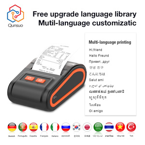 58mm Mini portátil impresoras BT código <span class=keywords><strong>Qr</strong></span> impresora térmica de - Product Image 5