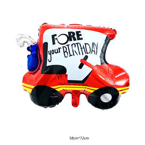 บอลลูนฟอยล์รูปรถยนต์ รถตำรวจ เครื่องบิน รถโรงเรียน รถดับเพลิง <span class=keywords><strong>รถไฟ</strong></span> รถพยาบาล บอลลูนฟอยล์รูปรถยนต์ บอลลูน - Product Image 3