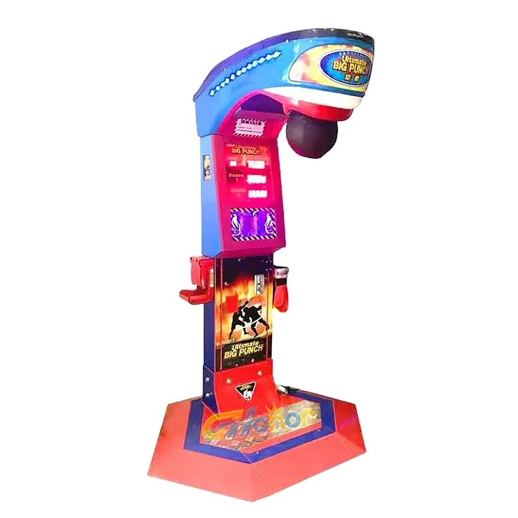 Boksmachine Ultieme Big Punch Boksgame Machine Koning Van Vechters Voor Spel