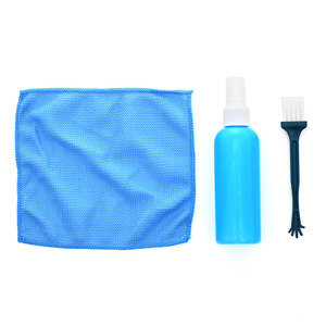 Clean <b>Set</b> For Phone Computer Laptop With <b>Spray</b> And Microfiber Cloth Brush - Product Image 4