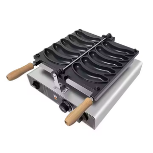 Équipement de restaurant à bas prix <span class=keywords><strong>gaufrier</strong></span> électrique en forme de banane faisant la machine <span class=keywords><strong>gaufrier</strong></span> commercial - Product Image 5