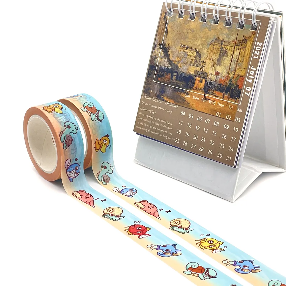 Kawaii japonais mignon Journal Journal décoration DIY masquage Washi Tape Scrapbooking Washi Tape