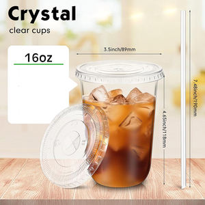 Gobelets en PET pour jus, idéaux pour les achats en gros par les bars, les pâtisseries et les magasins de boissons - Product Image 6