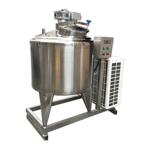 Serbatoio Refrigerato Mobile in Acciaio Inox 304 da 500l 100 500 1500 1000 Litri per Trasporto e Conservazione del Latte - Product Image 4